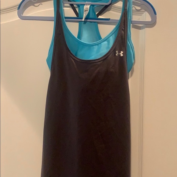 Under Armour Tops - Under Armour Sports Tank with built-in bra. Under Armour Tops - Under Armour Sports Tank with built-in bra.